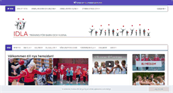 Desktop Screenshot of idla.se